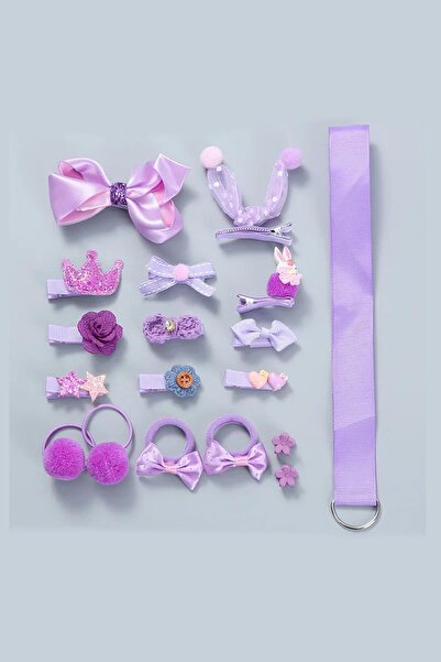New Obsessions Hediye Çanta Kutulu Kız Çocuk Toka Seti 18'li
