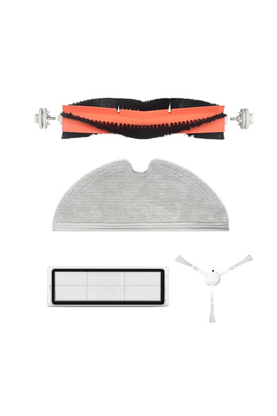 techpart Set de mopuri cu filtru de perie de schimb compatibil cu Xiaomi 1c Vacuum Mop (stytj01zhm)-4 piese