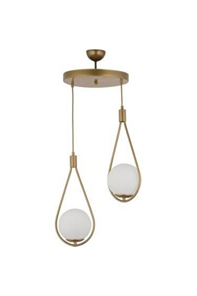 yürüyenlightt Yürüyen Abajur 2'li Damla Sarkıt Avize