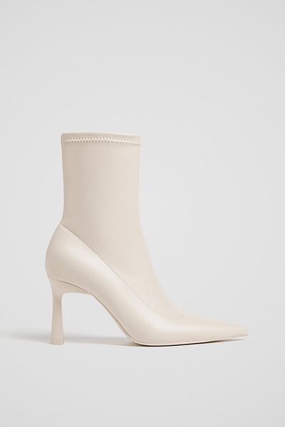 Stradivarius Stiletto heel stretch ankle boots
