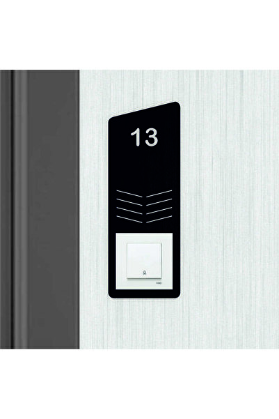 Seas Door Numărul ușii apartamentului decorativ Cadru priză