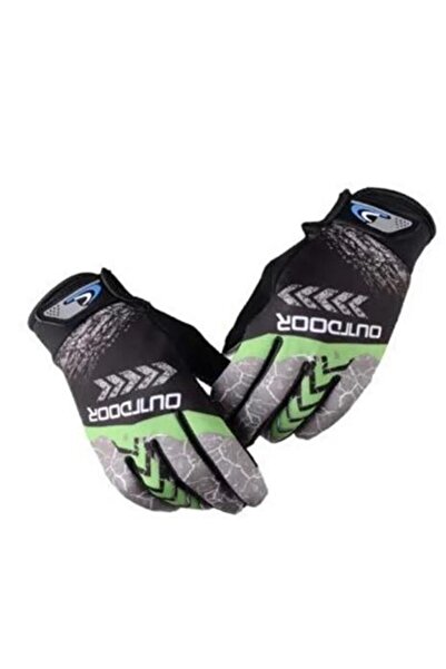Genel Markalar Outdoor Mtb Mevsimlik Tam Parmak Bisiklet Eldiveni Large Rüzga...