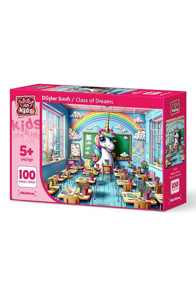 Art Puzzle Art Kids Dreams Class 100 Piece Puzzle