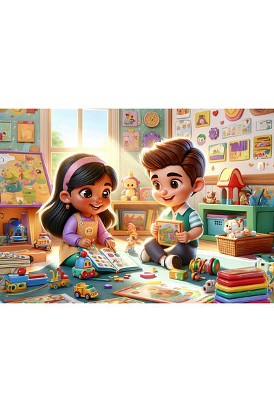 Art Puzzle Art Kids Playtime 200 Piece Puzzle