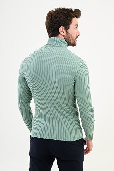 Mcr Πλήρες πλεκτό παλτό Fisherman