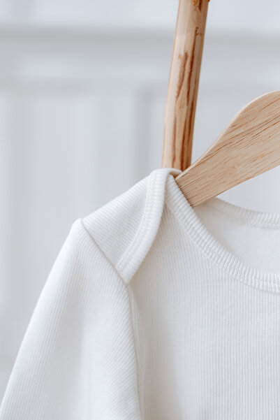 Lilabio 100% Organic Cotton Long Sleeve Christmas Themed Baby Romper