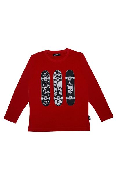 No Fear Boys Front Printed Long Sleeve Tshirt