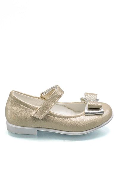 sermoda Sultan Bow Glitter Baby Ballerina Gold
