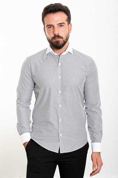 Mcr Shirt Full Italian Collar