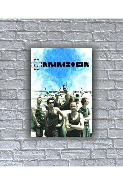 icase Плакат-картина на музикална група Рамстайн