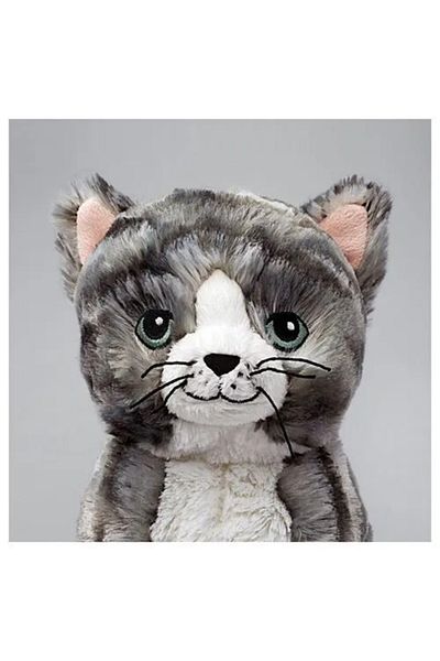 IKEA Grey-White Lilleplutt Soft Plush Cat Toy