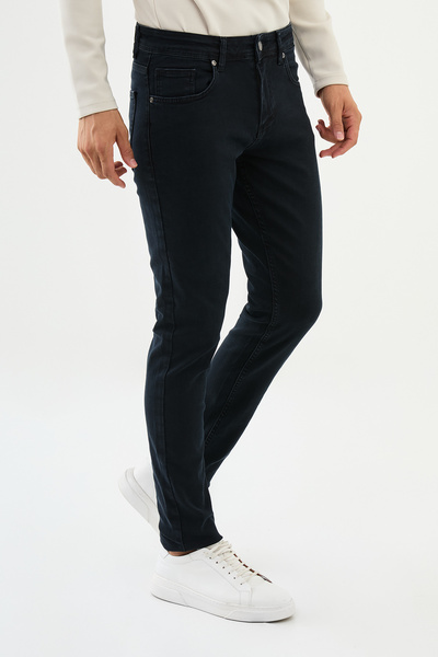 Mcr Düz Super Slim Fit Erkek Kot Pantolon Siyah - 33013.24K