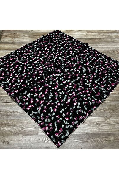 Ebruli وشاح بامبو ناعم مخيط يدويًا بتصميم خاص