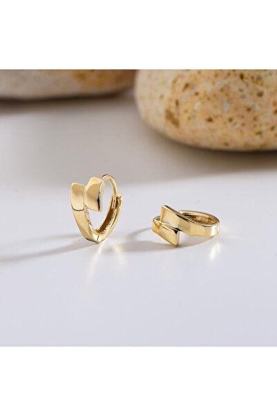 GOLDKUPE 14 Ayar Altın Minik Halka Küpe 1,24 gr