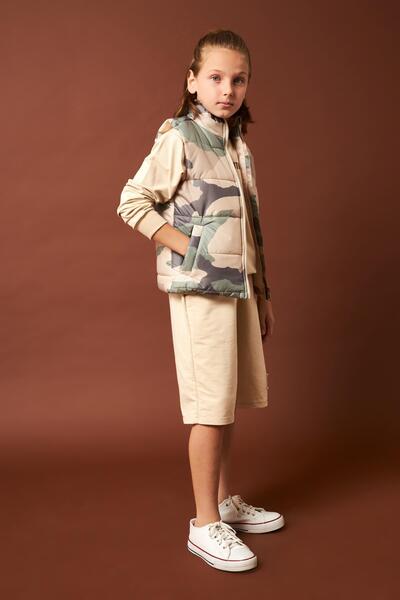 Perendi Πέτρα γιλέκο αγοριού με σχέδιο παραλλαγής