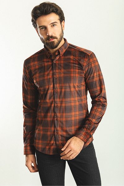 Mcr SHIRT TOP BUTTONED