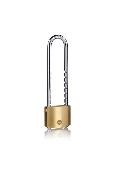 Yale Ring Adjustable Brass Padlock 50mm