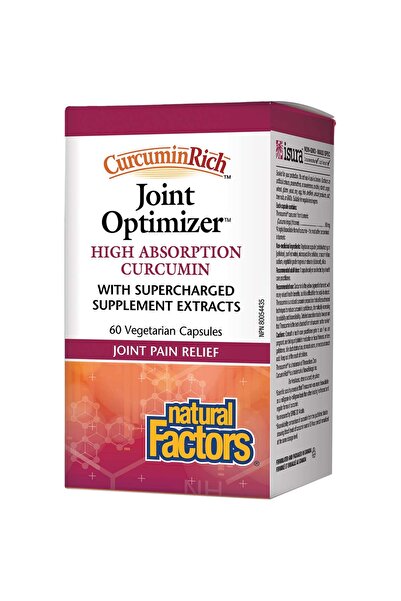 Natural Factors محسن المفاصل، 60 كبسولة نباتية