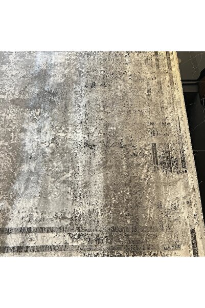 Hoomrugs Elexus Halı Valesco 3941 Gri Antrasit Modern Salon Halısı