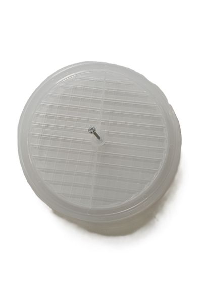 BEZE Transparent Natural Gas Ventilation Vent - Diameter 18 cm