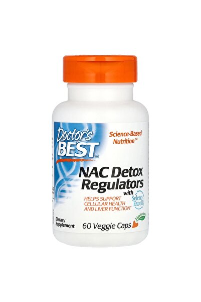 Doctor's Best أفضل منظمي التخلص من السموم من شركة Doctor’s Best، 60 كبسولة نب...