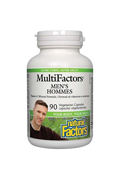 Natural Factors Men's Hommes, 150 mg, 90 Veggie Capsules