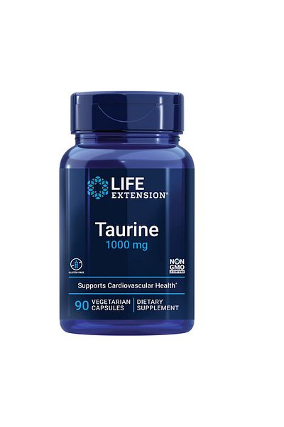 Life Extension Taurine, 90 Veggie Capsules, 1000 mg