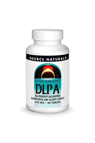 source naturals DLPA، 375 مجم، 60 قرصًا