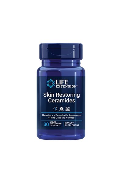 Life Extension Skin Restoring Ceramides, 30 Veggie Capsules
