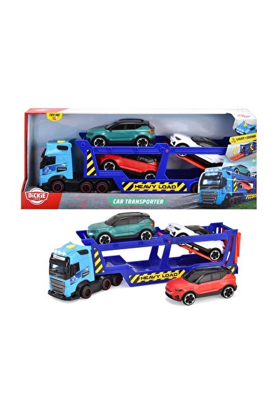 Dickie Toys Dickie Volvo 3 Arabalı Taşıyıcı Tır