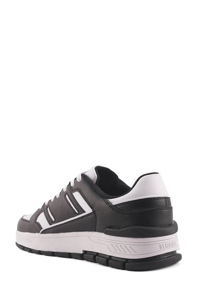 U.S. Polo Assn. Tenis pentru bărbați - Negru Alb A 101812408   4w Okra 4pr