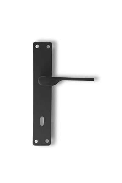 bersayapı Veroni Aynalı Elisa Ayna Oda Kapı Kolu Siyah 1 takım (Montaj vidaları dahildir.)