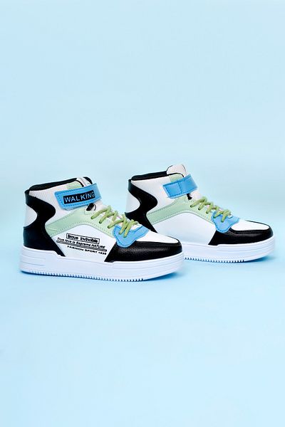 lord's ayakkabı Unisex Kids Sneakers - Comfortable, Flexible and Laced Orthopedic Sports Shoes