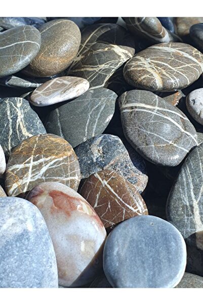 ODN Doğal Dere Podima Taşı, Dekorluk Özel Taşlar, Akvaryum, Havuz kenarı dekorasyon şömine ünü, ( 5 KG.)