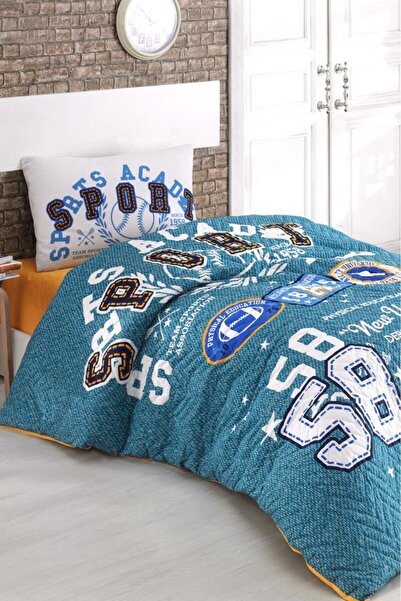 Kristal М'ятний кольоровий спортивний комплект постільної білизни для підлітк...