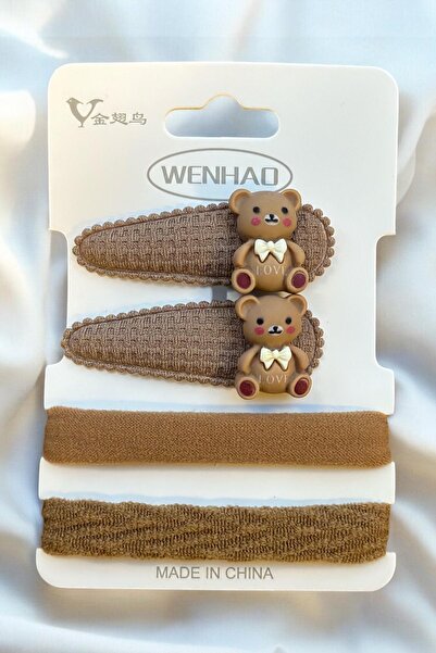 AYMETA Set de 2 cleme pentru copii cu caracter și 2 catarame de cauciuc