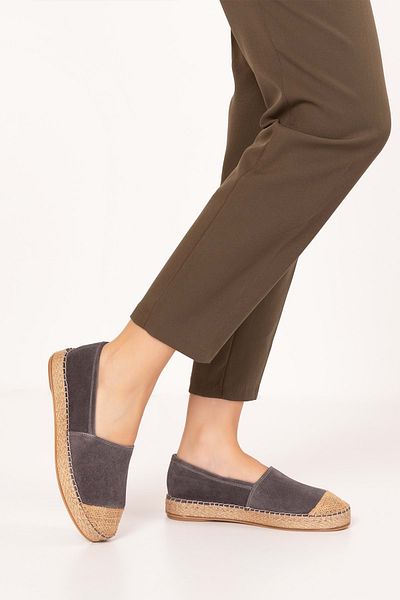 Gondol Alpx.422 Model Genuine Leather Casual Espadrille
