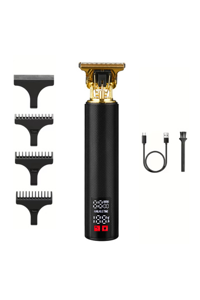 Choice Grid black Professional 3-speed adjustment scissors beard trimmer with...