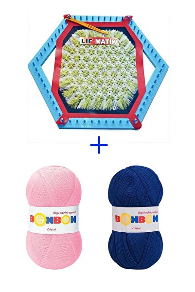 BONBON Set de tricotat Lifmatik - Război de tricotat și fir de fire Lif S6