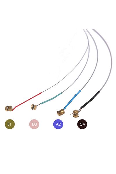 ALLOYSEED 4pcs Full Set Violin String E-A-D-G Core Fiddle String Replacement for 3/4 & 4/4 Violin new Music...