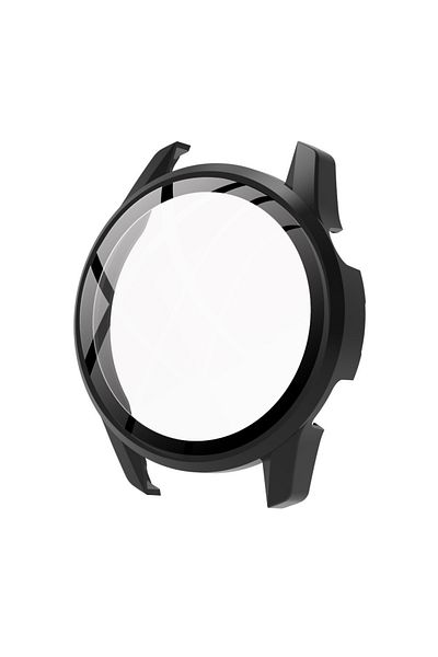 Choice For Huawei Gt3 46mm Black 2-in-1 Tempered Glass Screen Protector Case For Huawei Watch Gt3 46mm 42mm