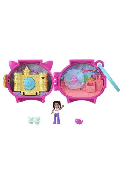Polly Pocket Sevimli Hayvanlar Kompakt Oyun Seti GYV99 - Axolotl Hxx22