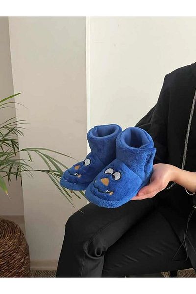 Behtah Kundura Papuci de balerină pentru bărbați, căptușiți din bumbac, cu figuri de pânză, papuci de grădiniță pentru școală, papuci de acasă