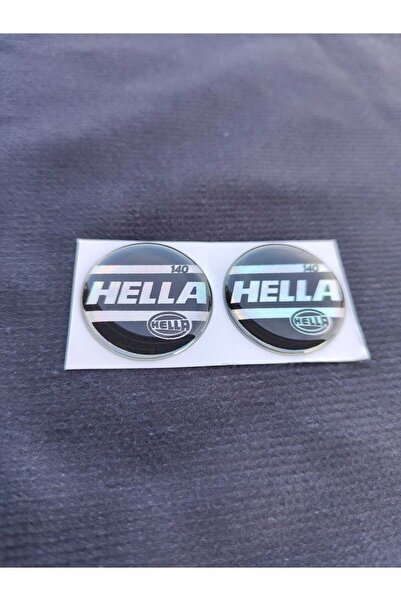 CEBECİOTO HELLA HOLOGRAM PLAKA PULU 2 ADET STİCKER OTO-MOTO AKSESUAR