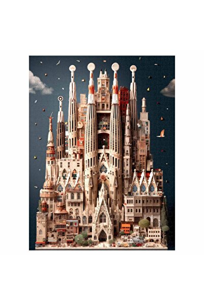 Anatolian 1000 Parça Puzzle: La Sagrada Familia