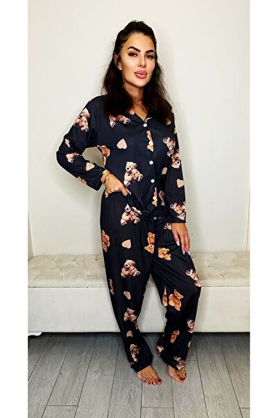 Miss Cute and Teddy Bear Pajama Set