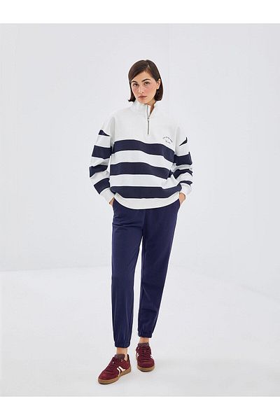 LC Waikiki LCW Vision Women's Straight Jogger Sweatpants with Elastic Waist