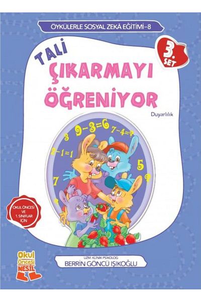Karma Kitaplar Generation of Children's Book Learning to Remove Tales (with Protection Bag)