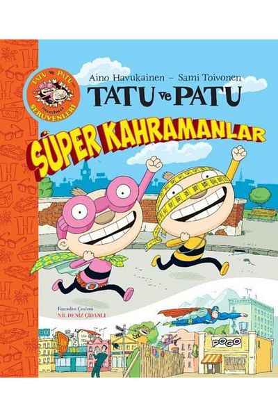 Karma Kitaplar Tatu and Patu Super Heroes Pogo Children's Book