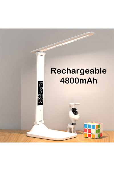 Choice Rechargeable 4800mAh USB Rechargeable Touch LED Table Lamp Eye Protect...